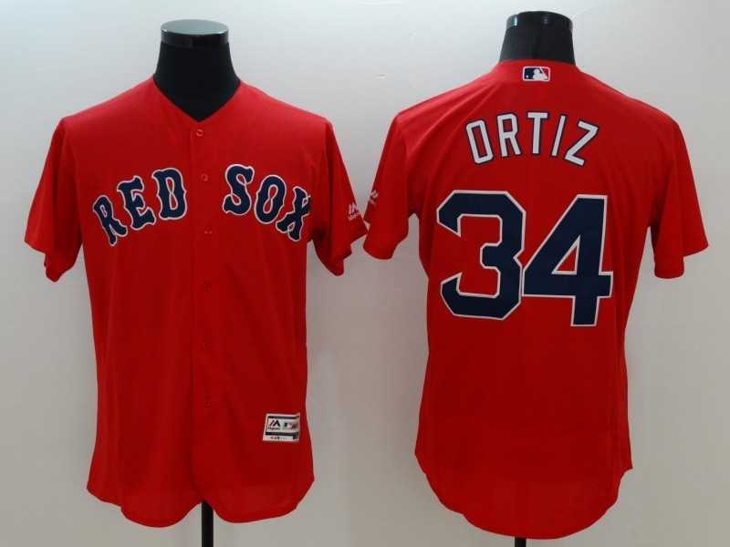 Boston Red Sox #34 David Ortiz Red 2016 Flexbase Authentic Collection Stitched Jersey,We sell and wholesale Boston Red Sox #34 David Ortiz Red 2016 Flexbase Authentic Collection Stitched Jersey on line form chian!